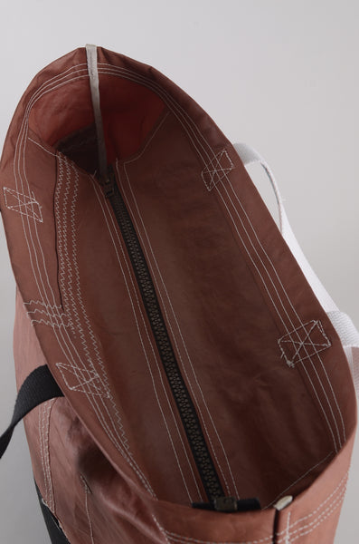 Beach Bag | Large | Tanbark | Zipper