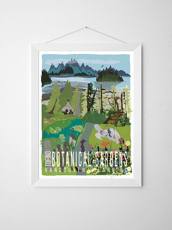 Giclée Print | Tofino Botanical Gardens
