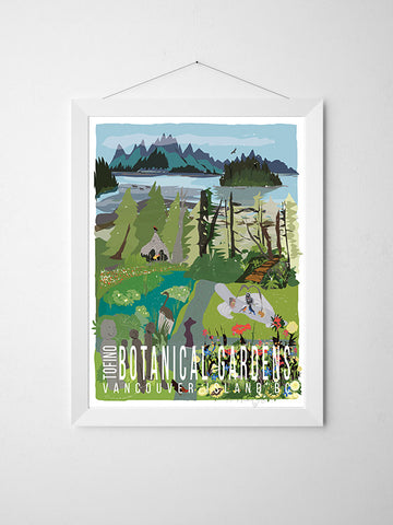 Giclée Print | Tofino Botanical Gardens
